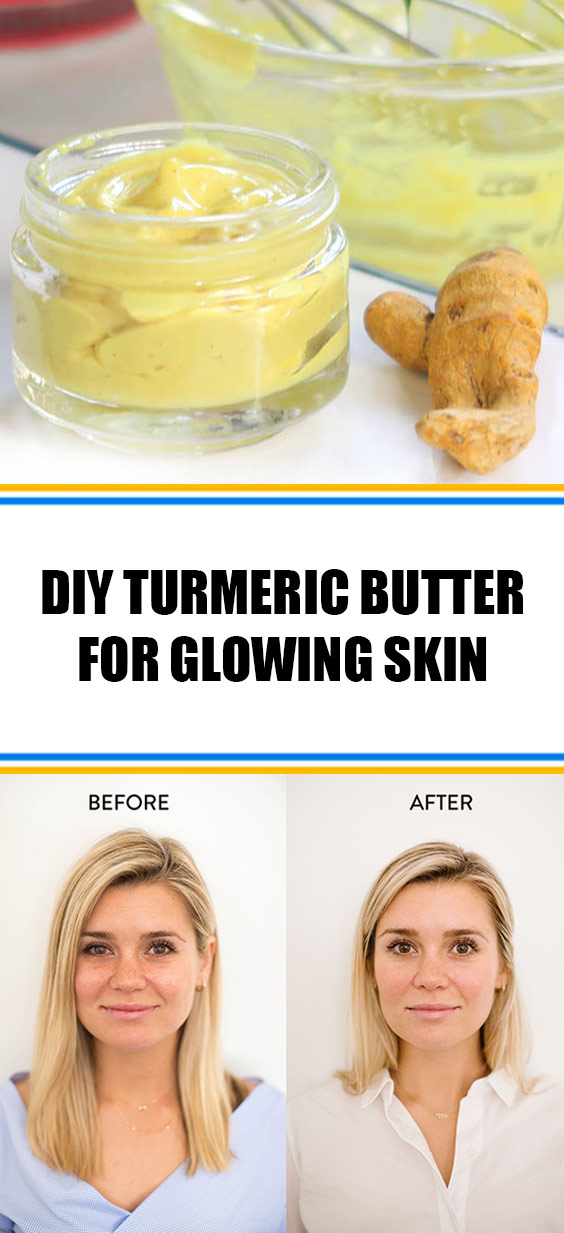 DIY Turmeric Butter for Glowing Skin