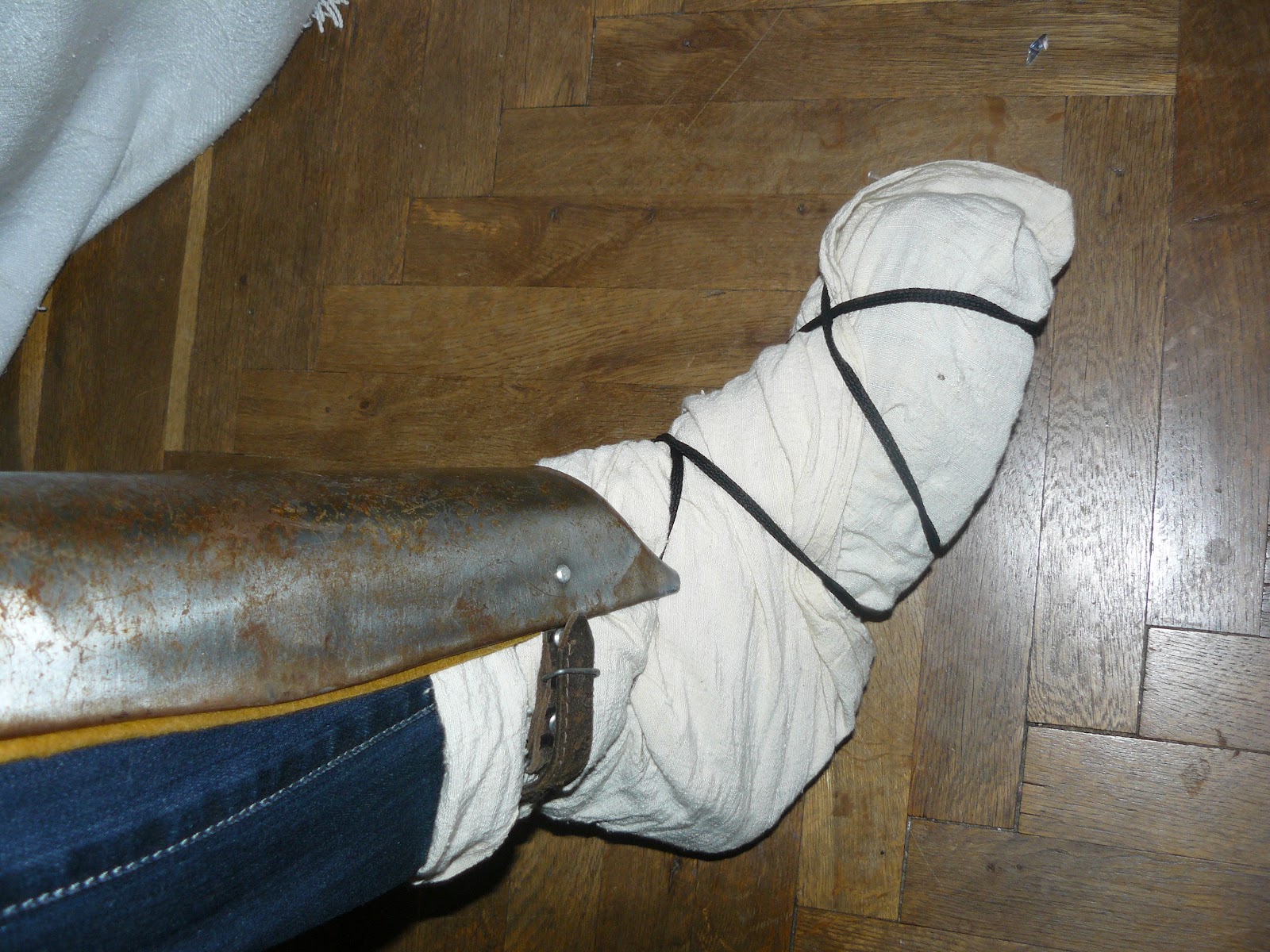 Buskador's LARP Basic larp costume feet wraps