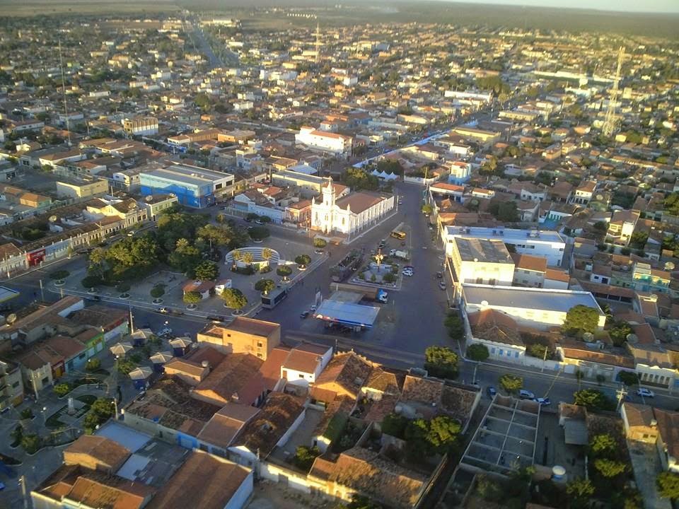 Blog XIQUE XIQUE Foto aérea de XiqueXique CENTRO HISTÓRICO