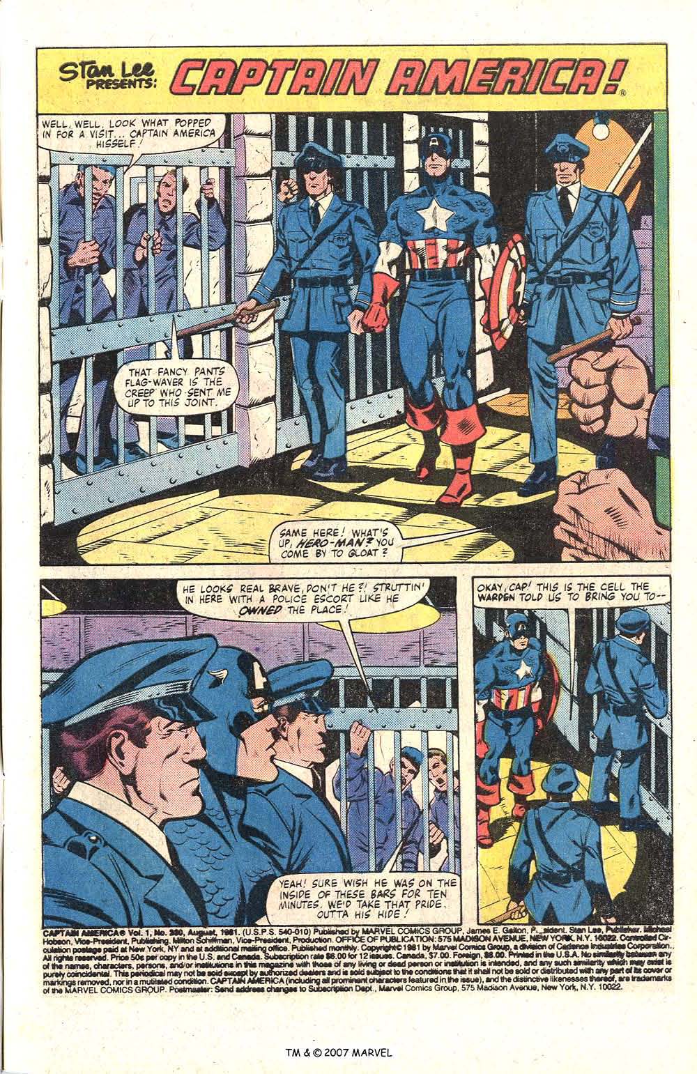 Captain America (1968) Issue #260 #175 - English 3