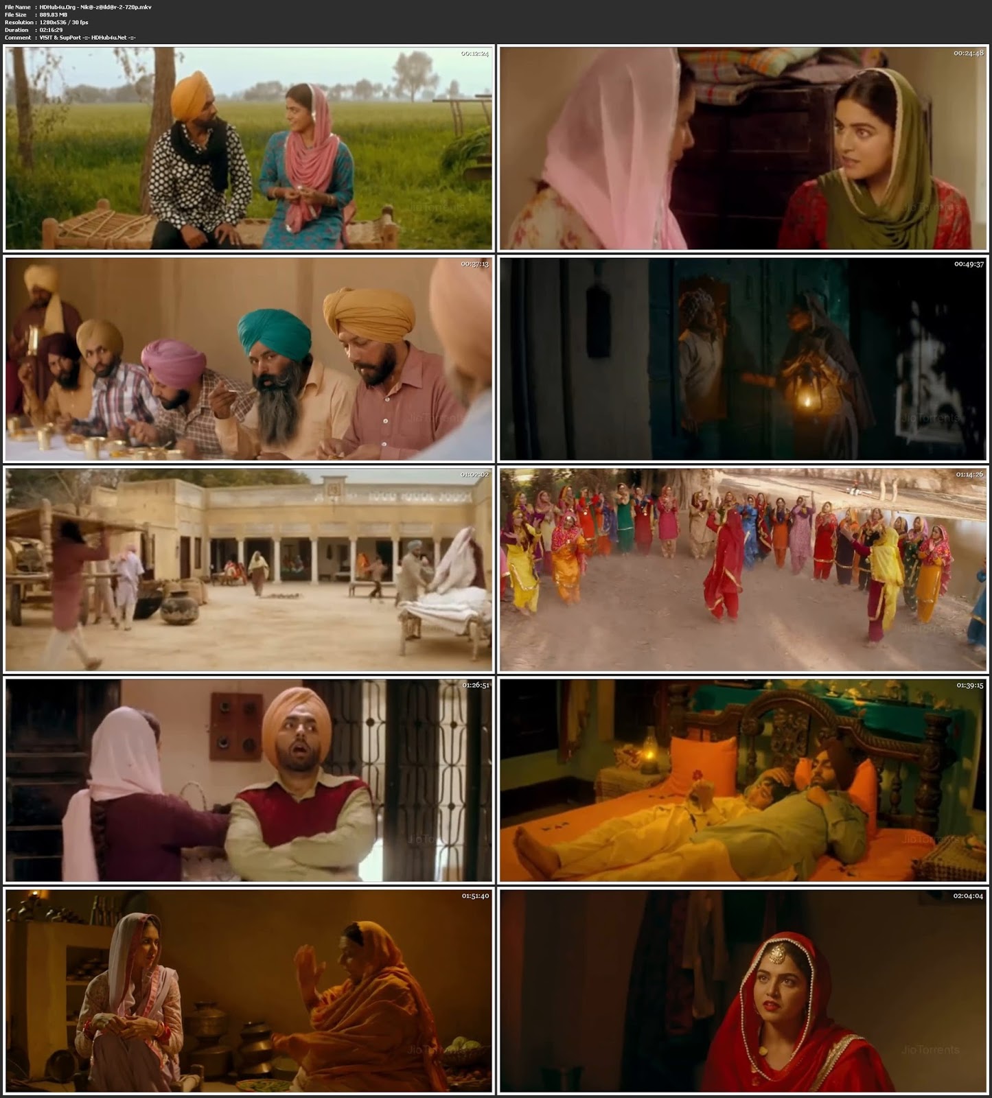 Nikka Zaildar 2 2017 Punjabi Movie 720p WEBHD 850MB Download
