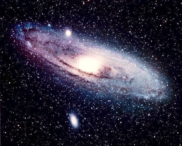 Η σπείρα ενός γαλαξία.
