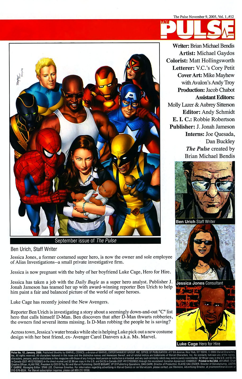 Read online The Pulse comic -  Issue #12 - 2
