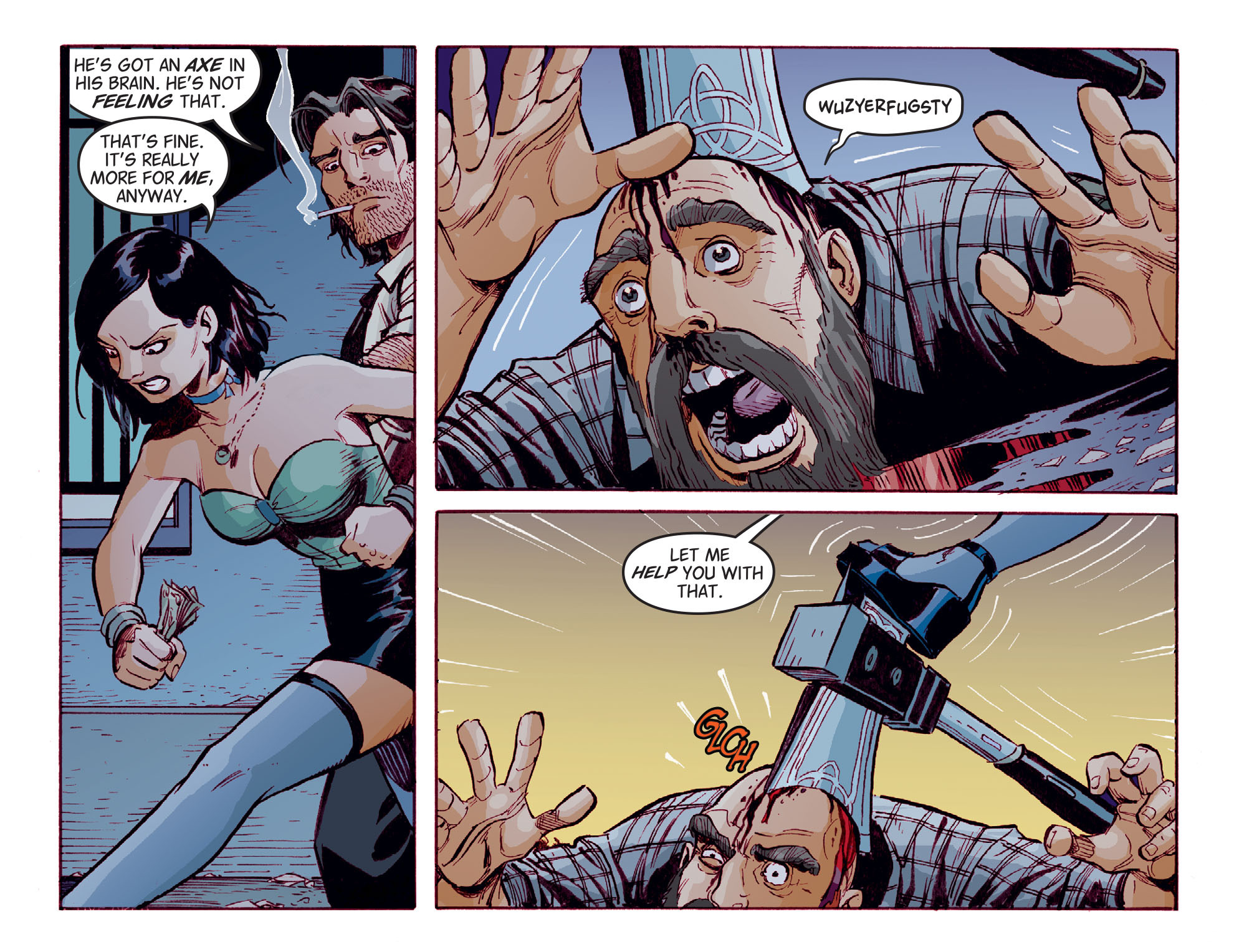 Read online Fables: The Wolf Among Us (2014) comic -  Issue #2 - 12