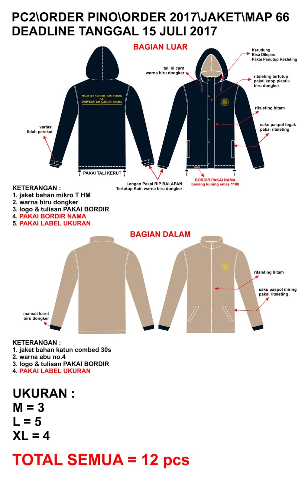 tempat bikin jaket murah jogja online | tempat bikin jaket ...
