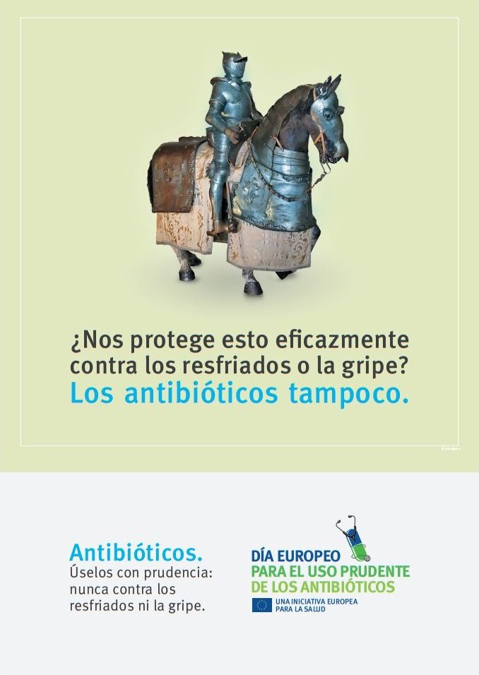 Los antibióticos no funcionan contra el resfriado ni la gripe