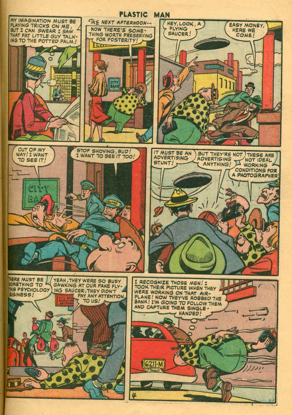 Read online Plastic Man (1943) comic -  Issue #27 - 45