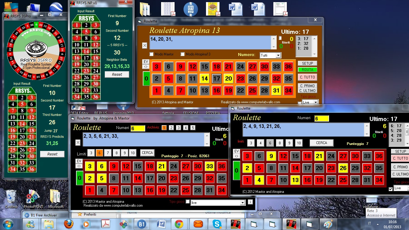 New roulette software 2014