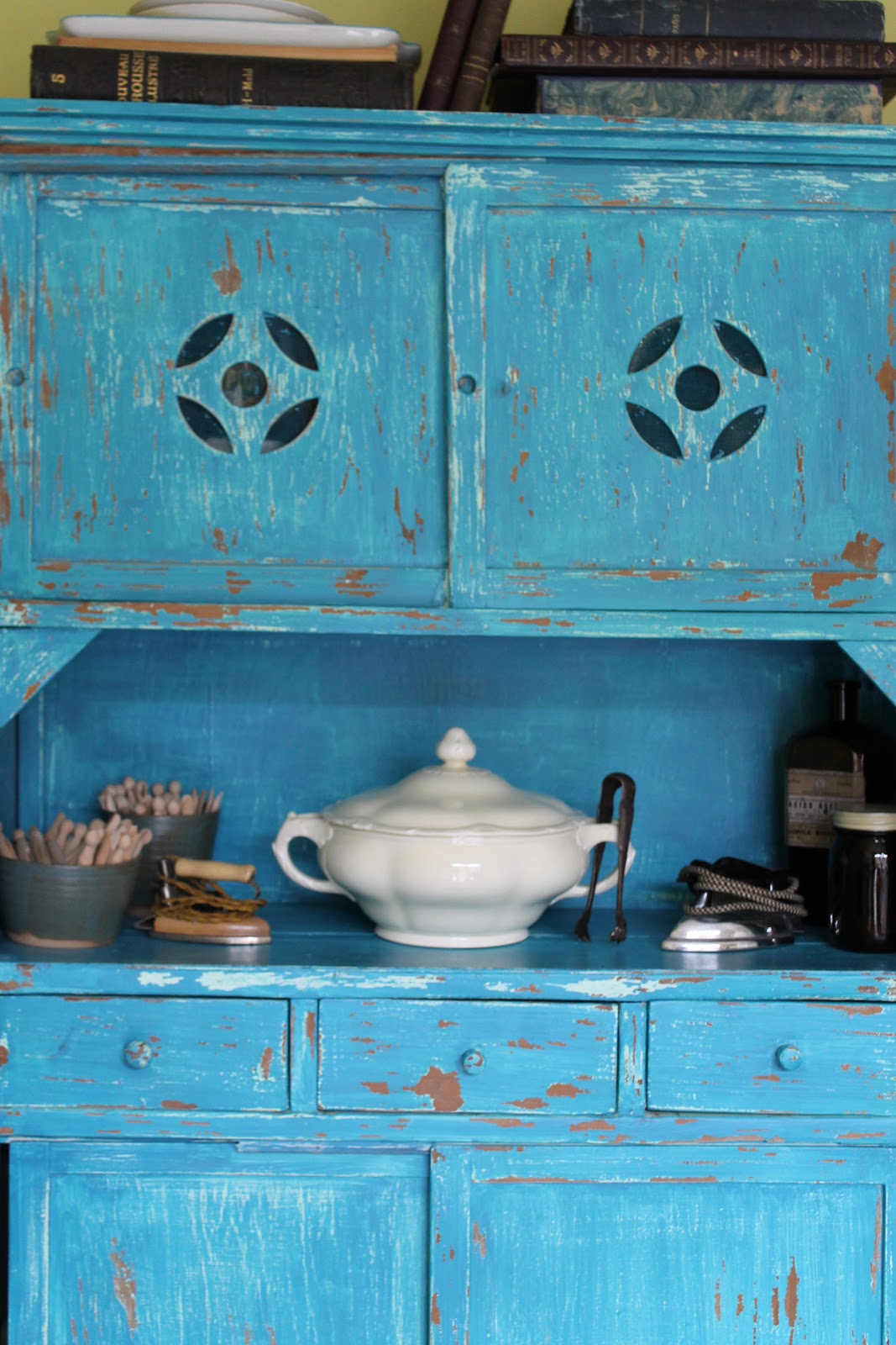 Mueble azul / Deco Marce