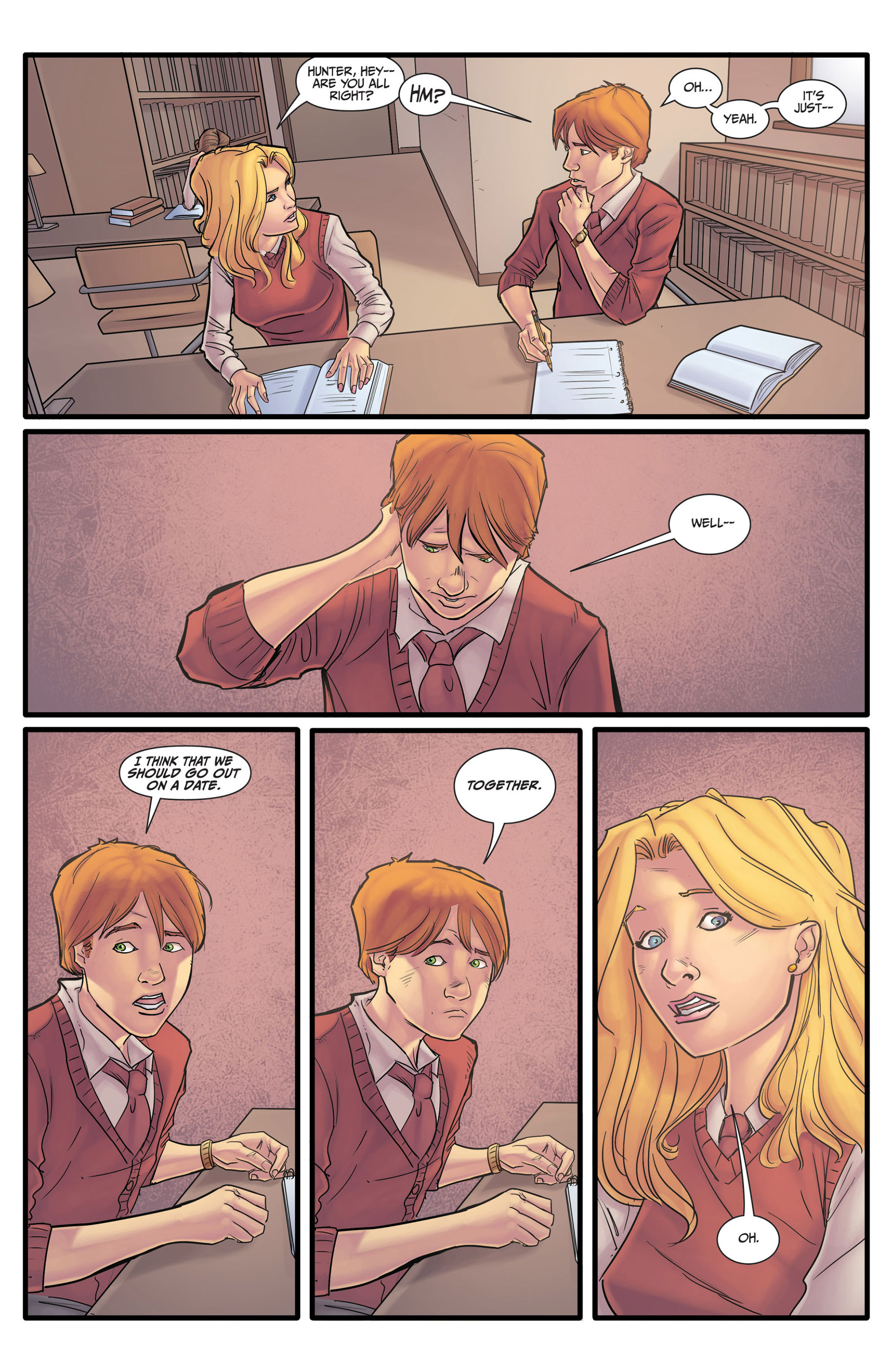 Read online Morning Glories comic -  Issue #8 - 7