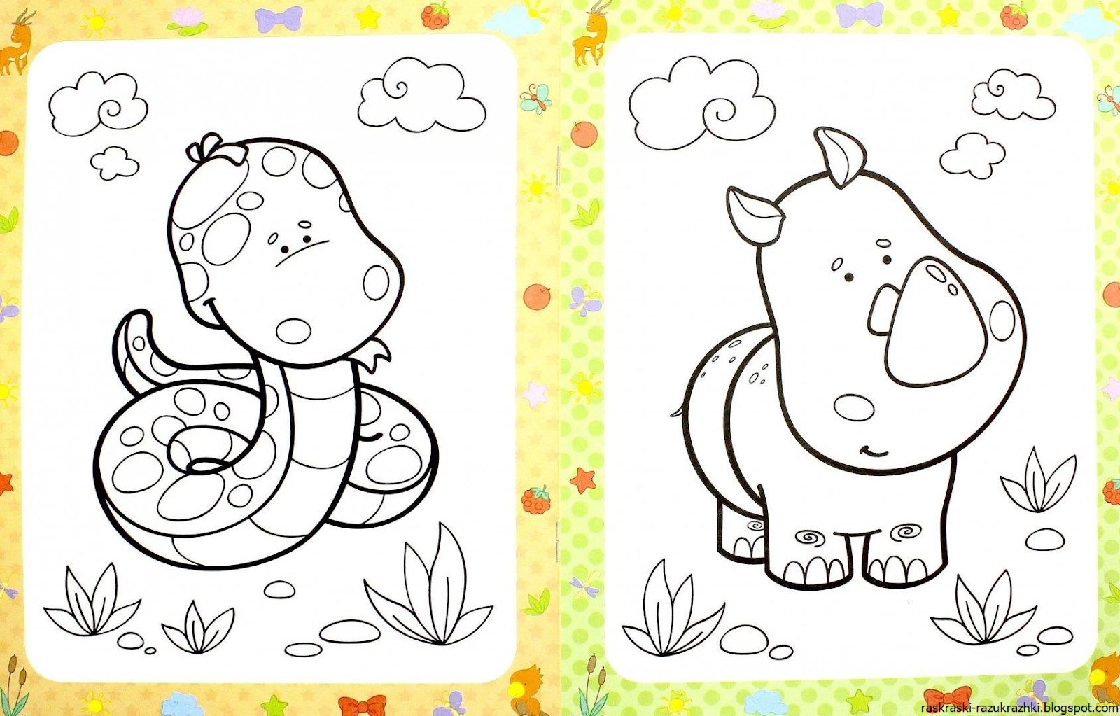 Раскраски Для Девочек 1 Года Распечатать