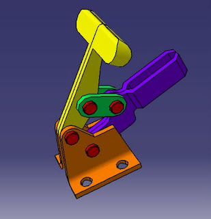 Catia Tutorialz: 007 Toggle Clamp Modeling & Assembly - Part #6