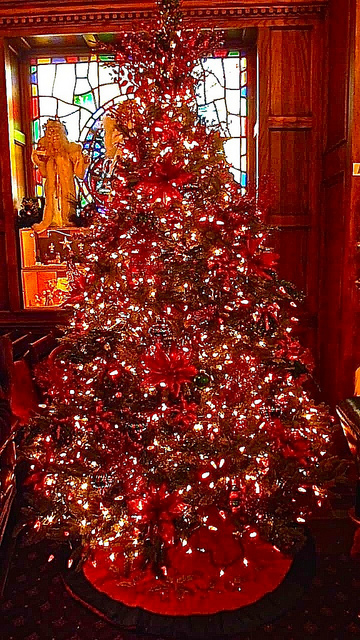 Künstlicher Weihnachtsbaum Rot Test: die schönsten roten Tannenbäume