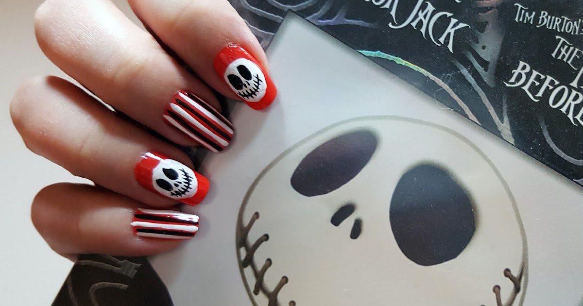 Nightmare Before Christmas Nails Sally 2022
