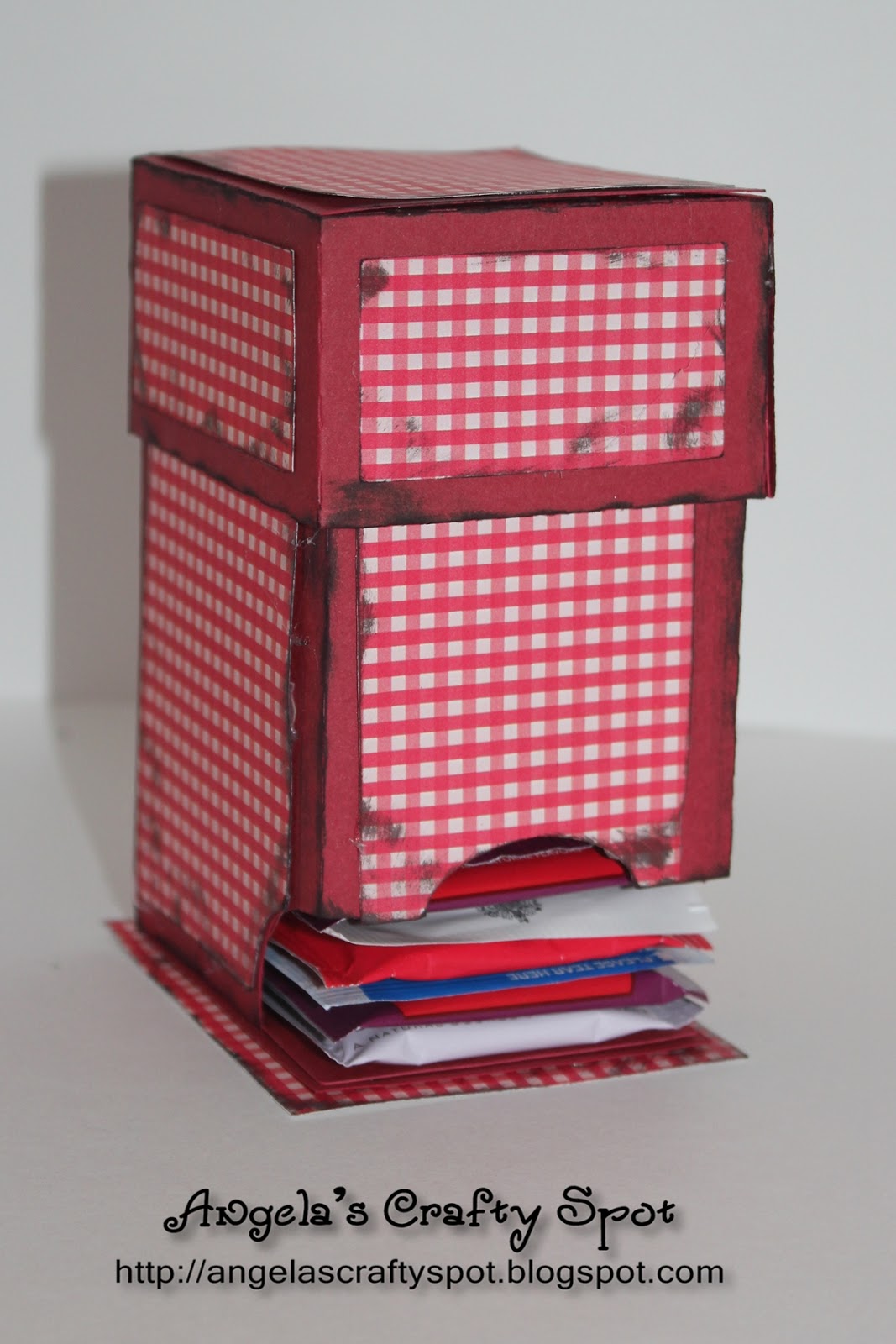 Angela's Crafty Spot Tea Bag Dispenser