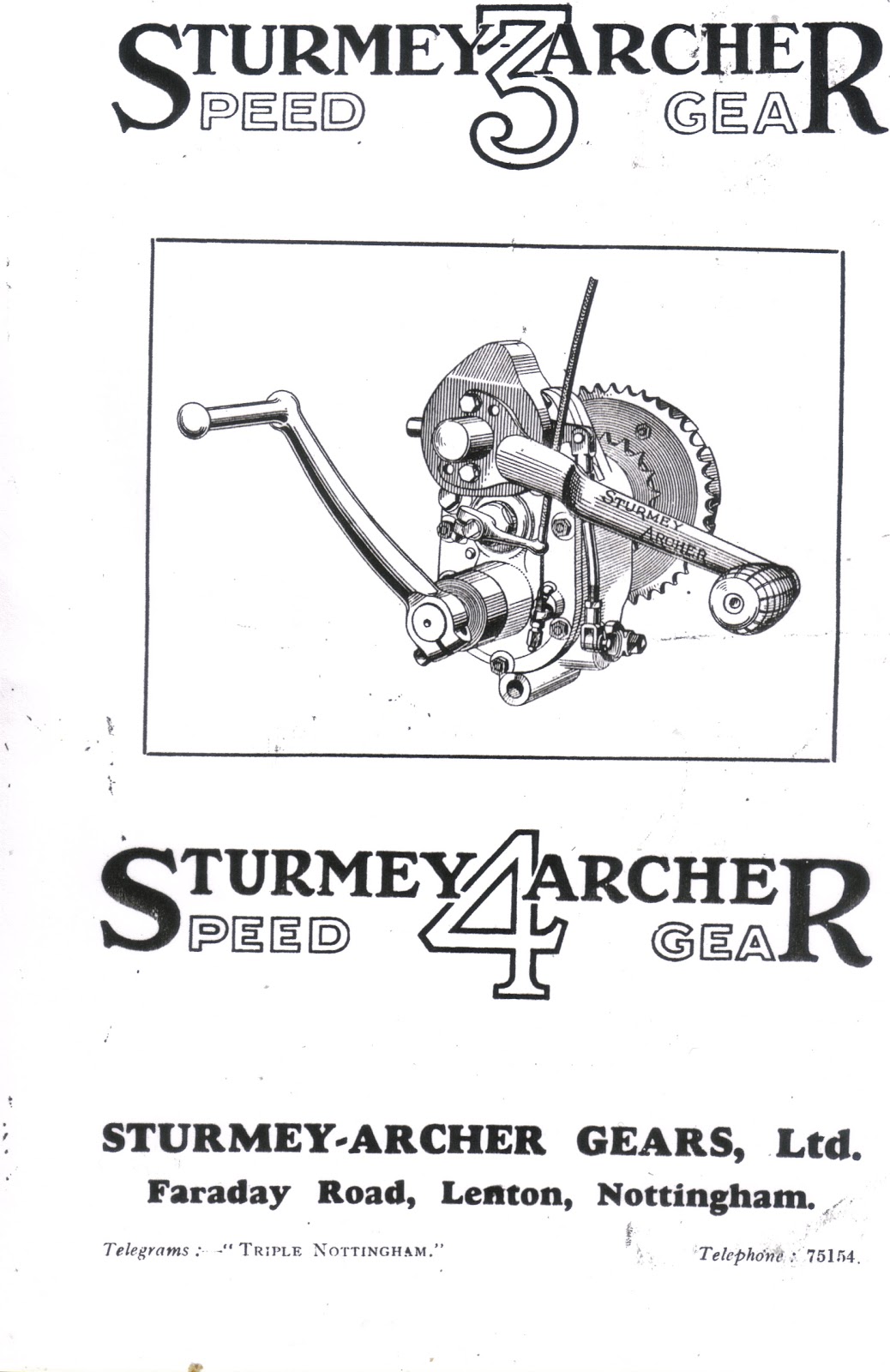 vintage sturmey archer parts