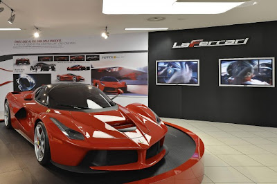 Ferrari Supercar Teknologi Exhibition on Museum Maranello