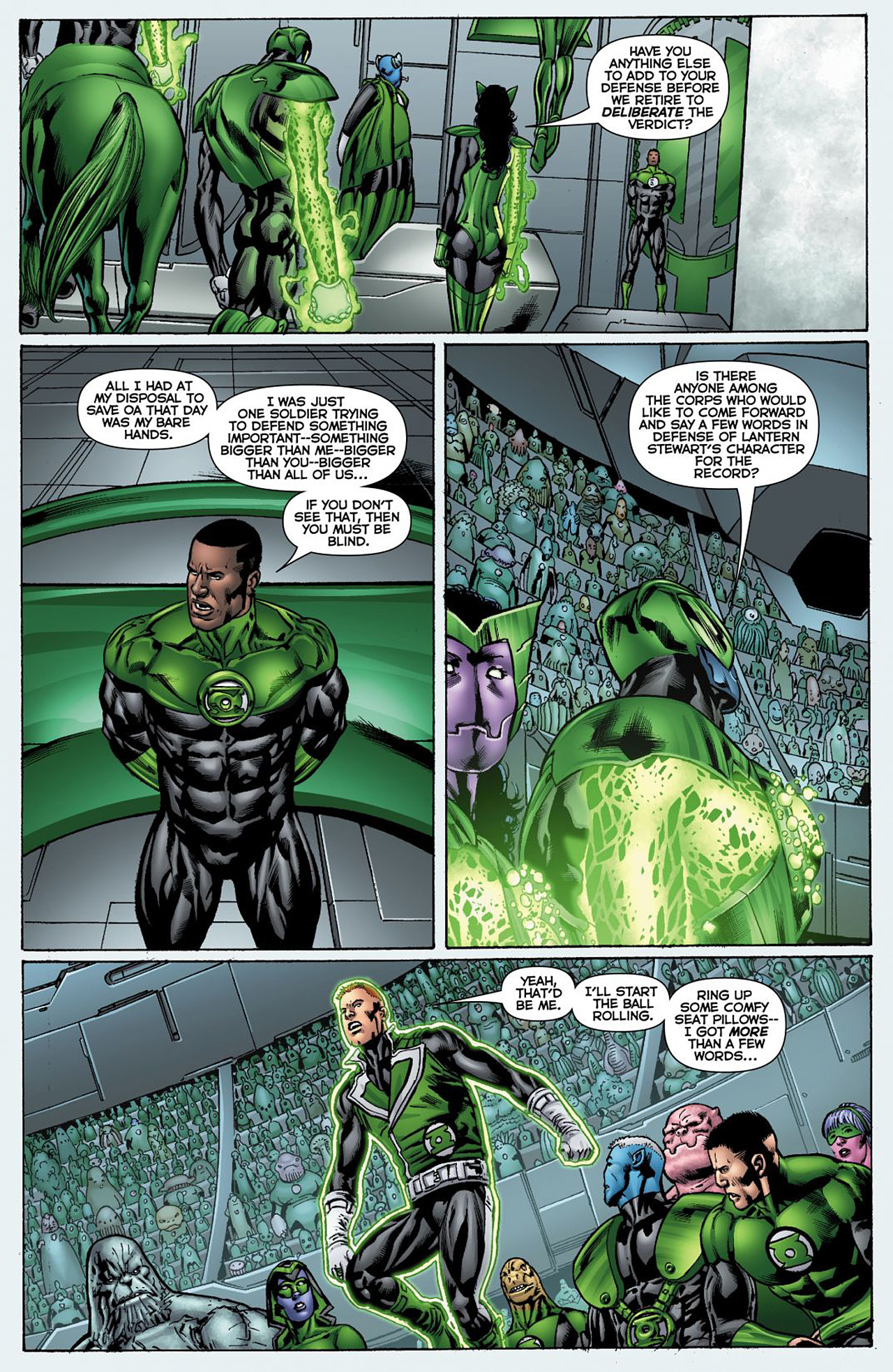 Read online Green Lantern Corps (2011) comic -  Issue #9 - 17