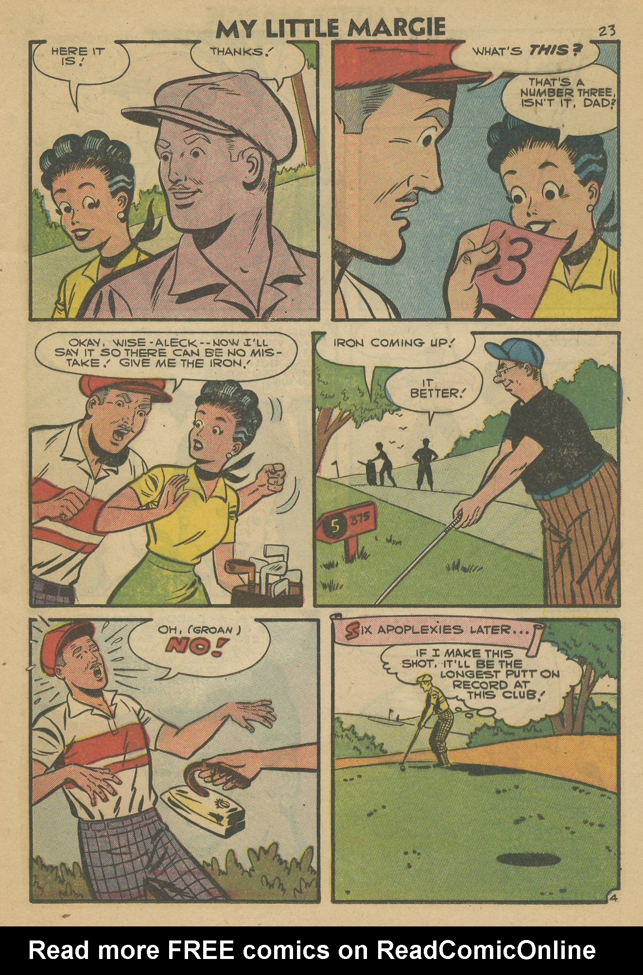 Read online My Little Margie (1954) comic -  Issue #16 - 25