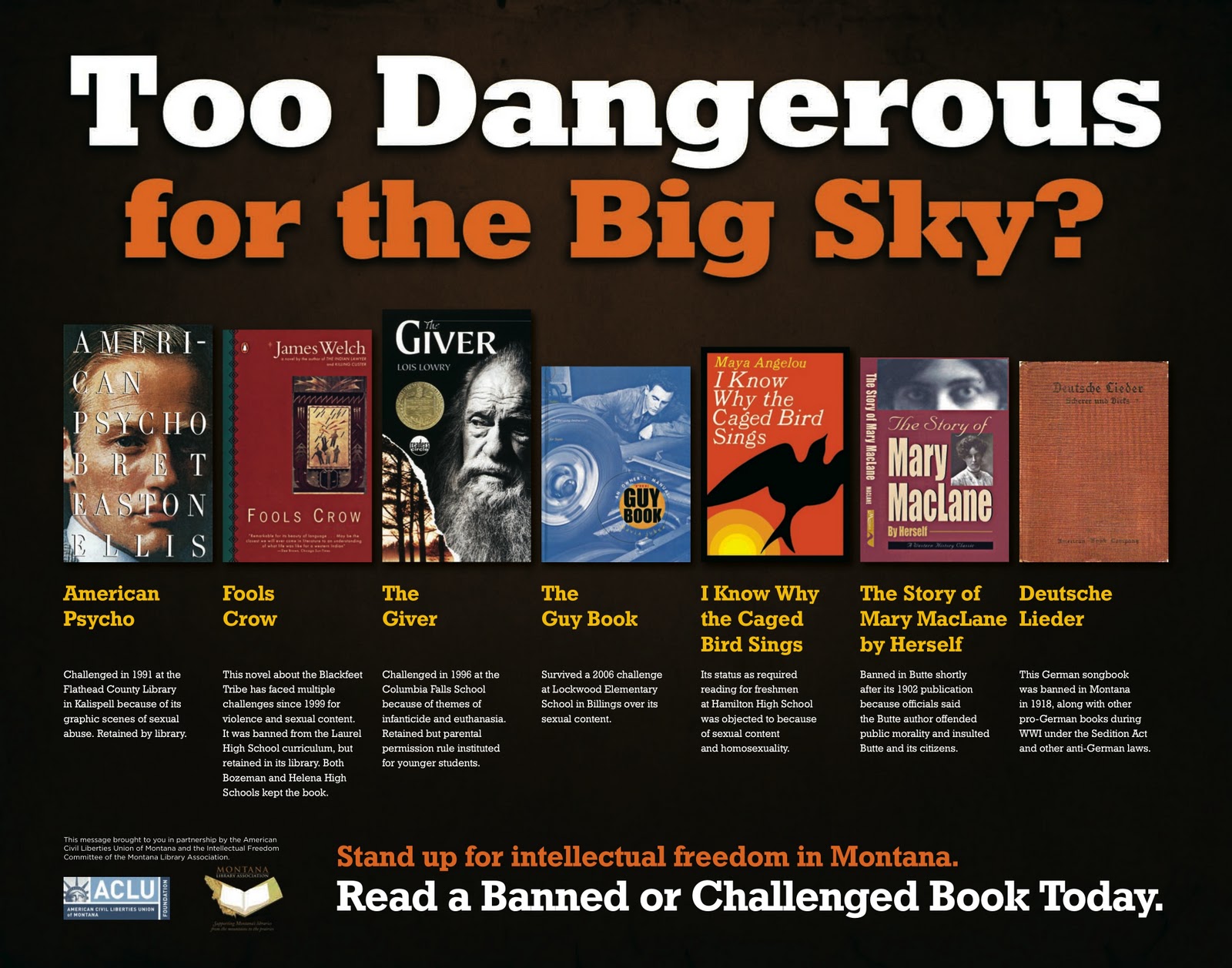 Reading, Writing, Raisin' Boys Banned Books Week help me sort this