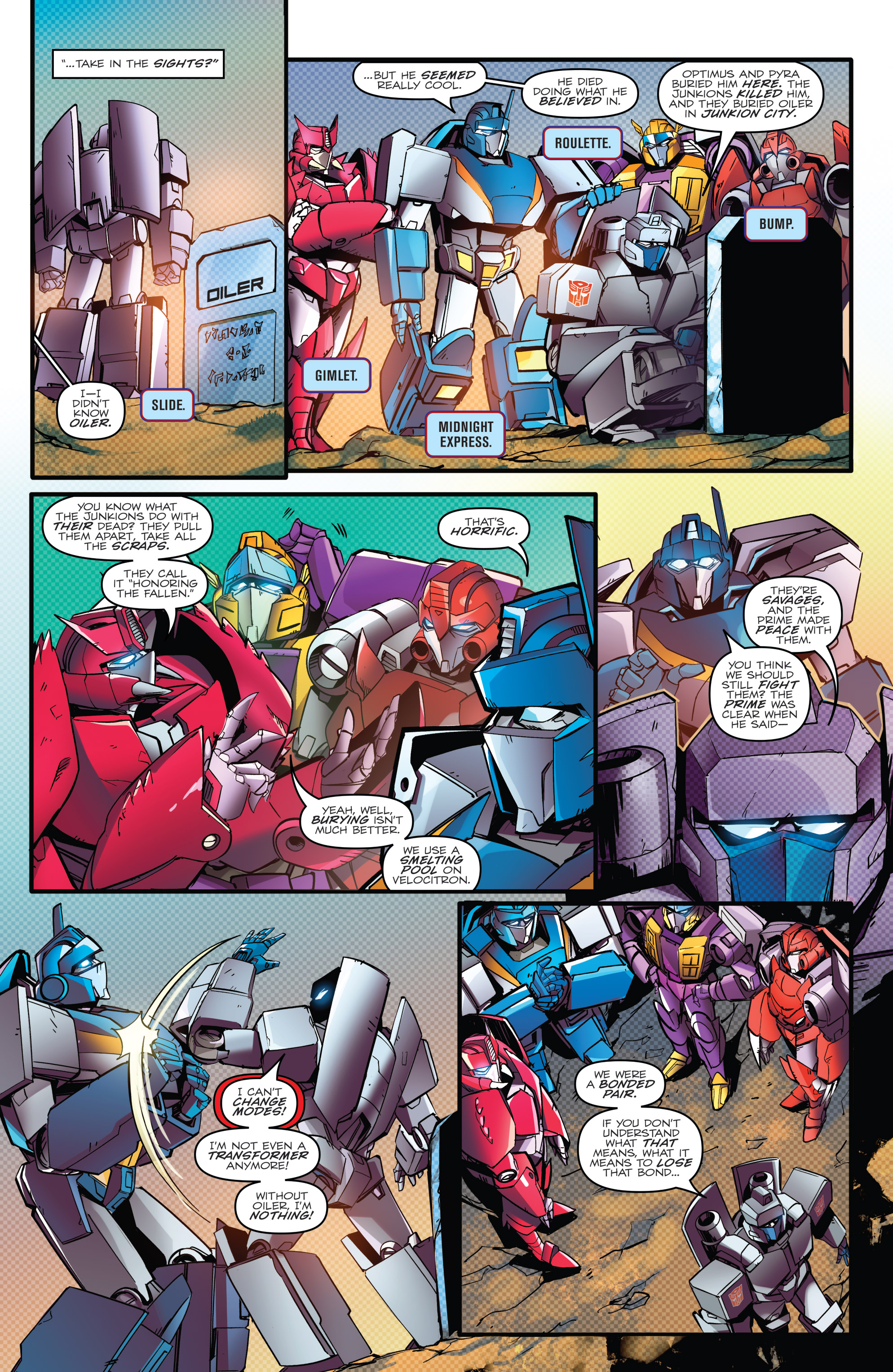 Read online Optimus Prime comic -  Issue #7 - 17