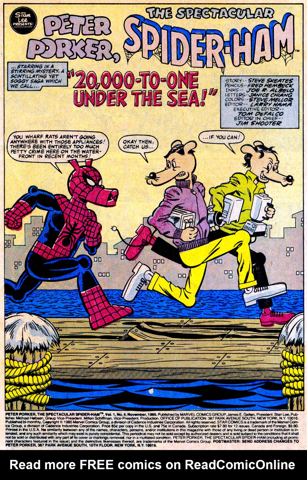 Read online Peter Porker, The Spectacular Spider-Ham comic -  Issue #4 - 2