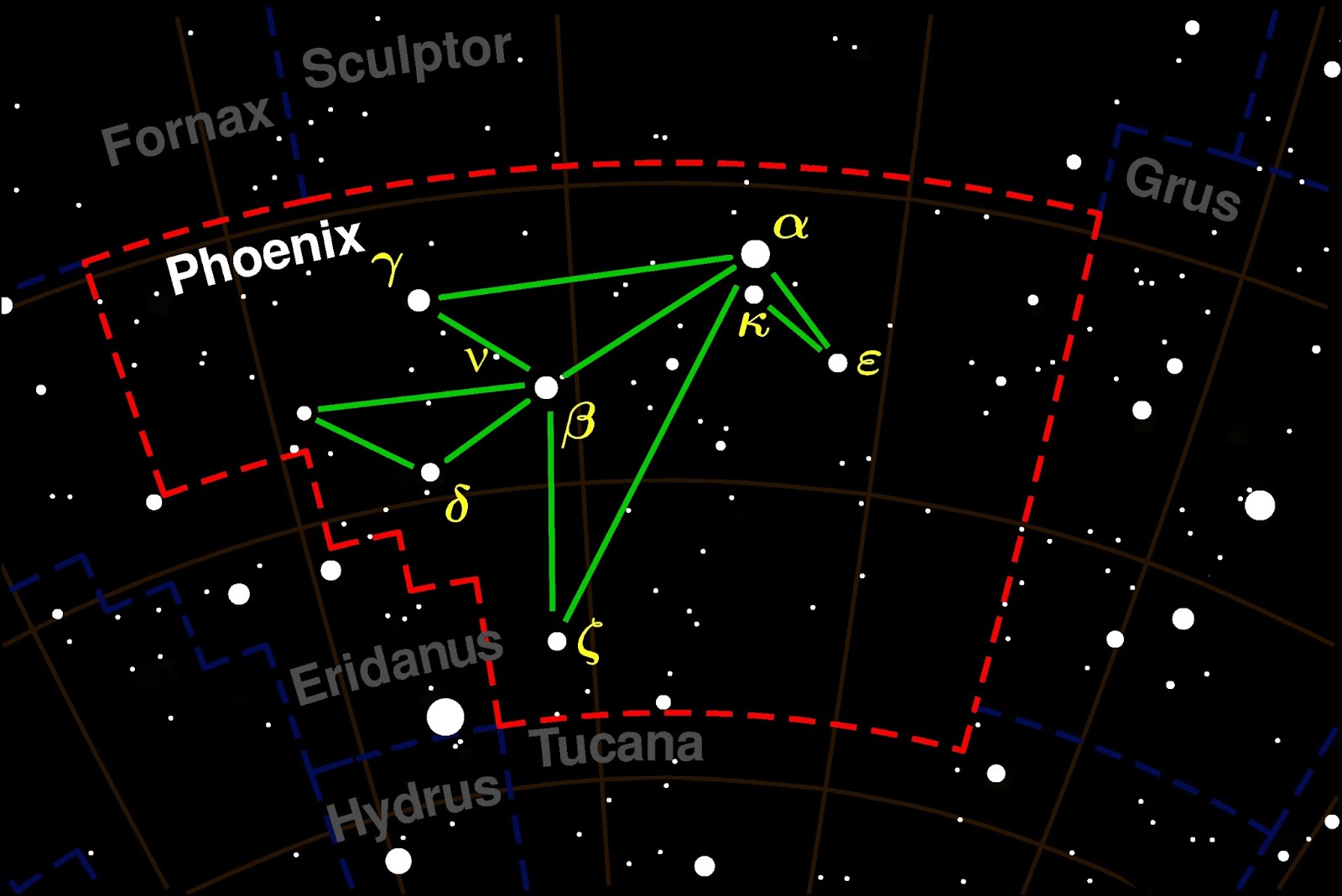 Astronomia: Phoenix ( Fénix )