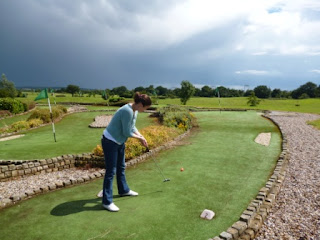 Photo of the Minigolf course at the Dunton Hills Family Golf Centre in West Horndon, Essex