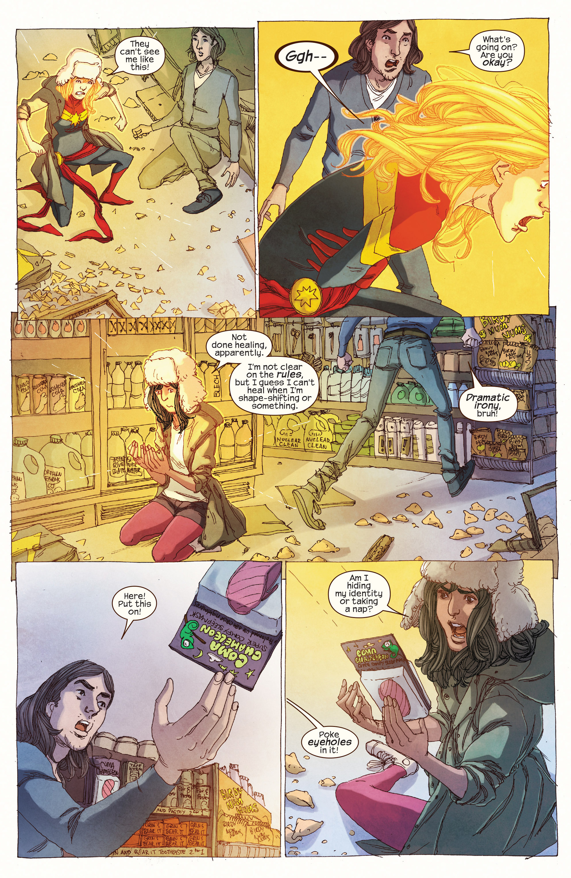 Read online Ms. Marvel (2014) comic -  Issue #4 - 9