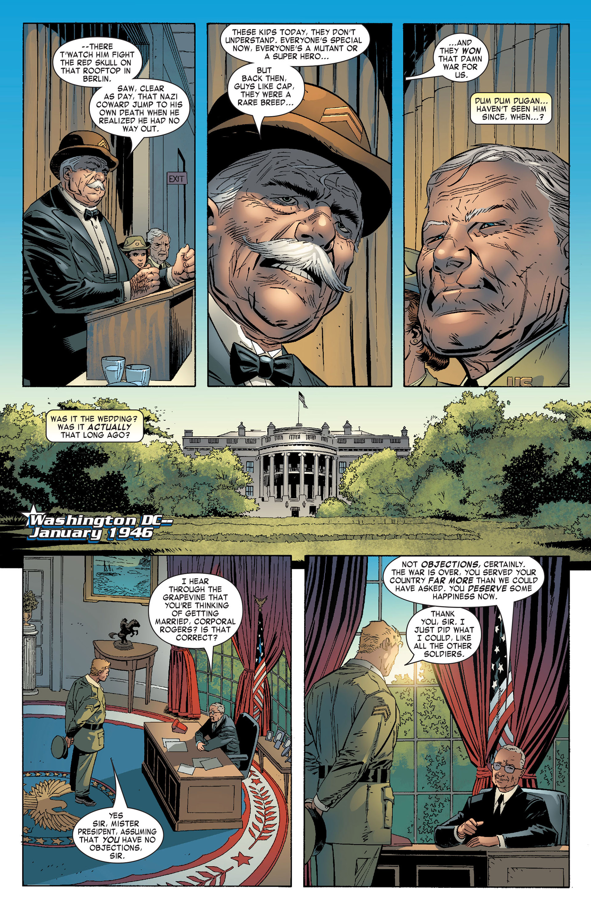 Read online Captain America (2005) comic -  Issue #10 - 10