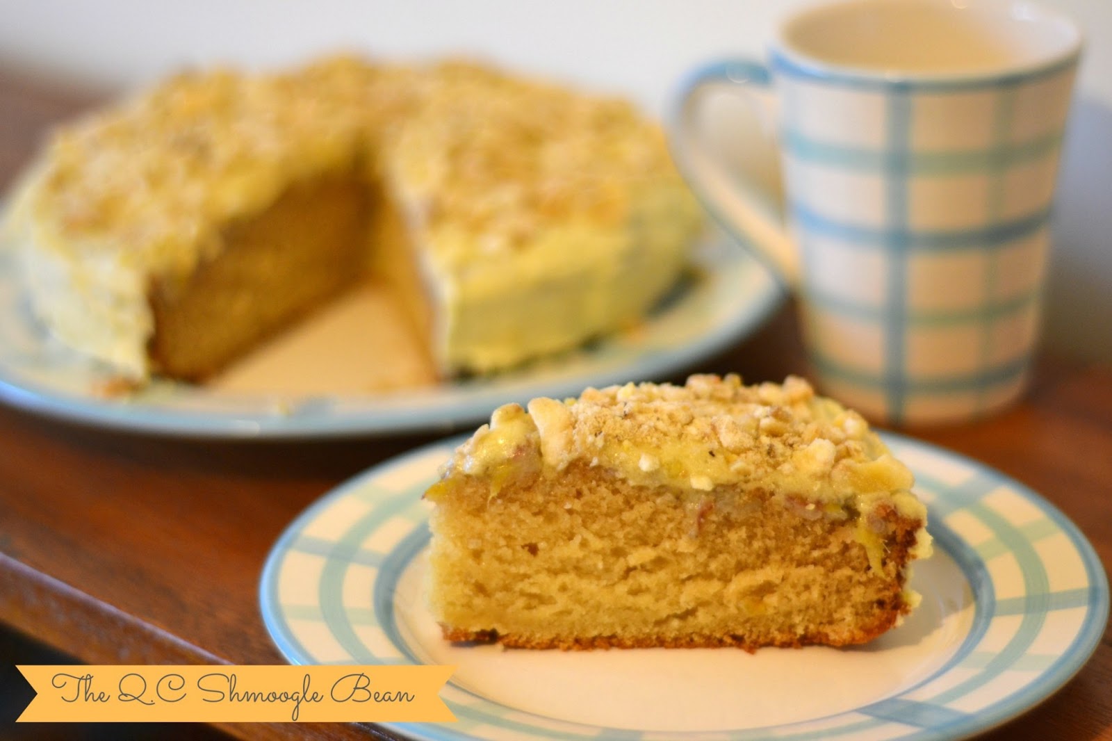 The Quirky Crafting Shmoogle Bean Eggless Peanut Butter Banana Cake Recipe