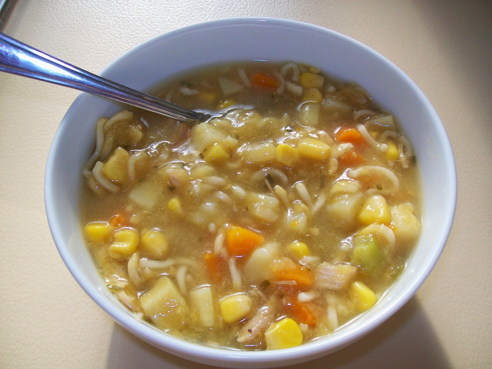 My Abundant Life Chunky Chicken and Sweet Corn Soup