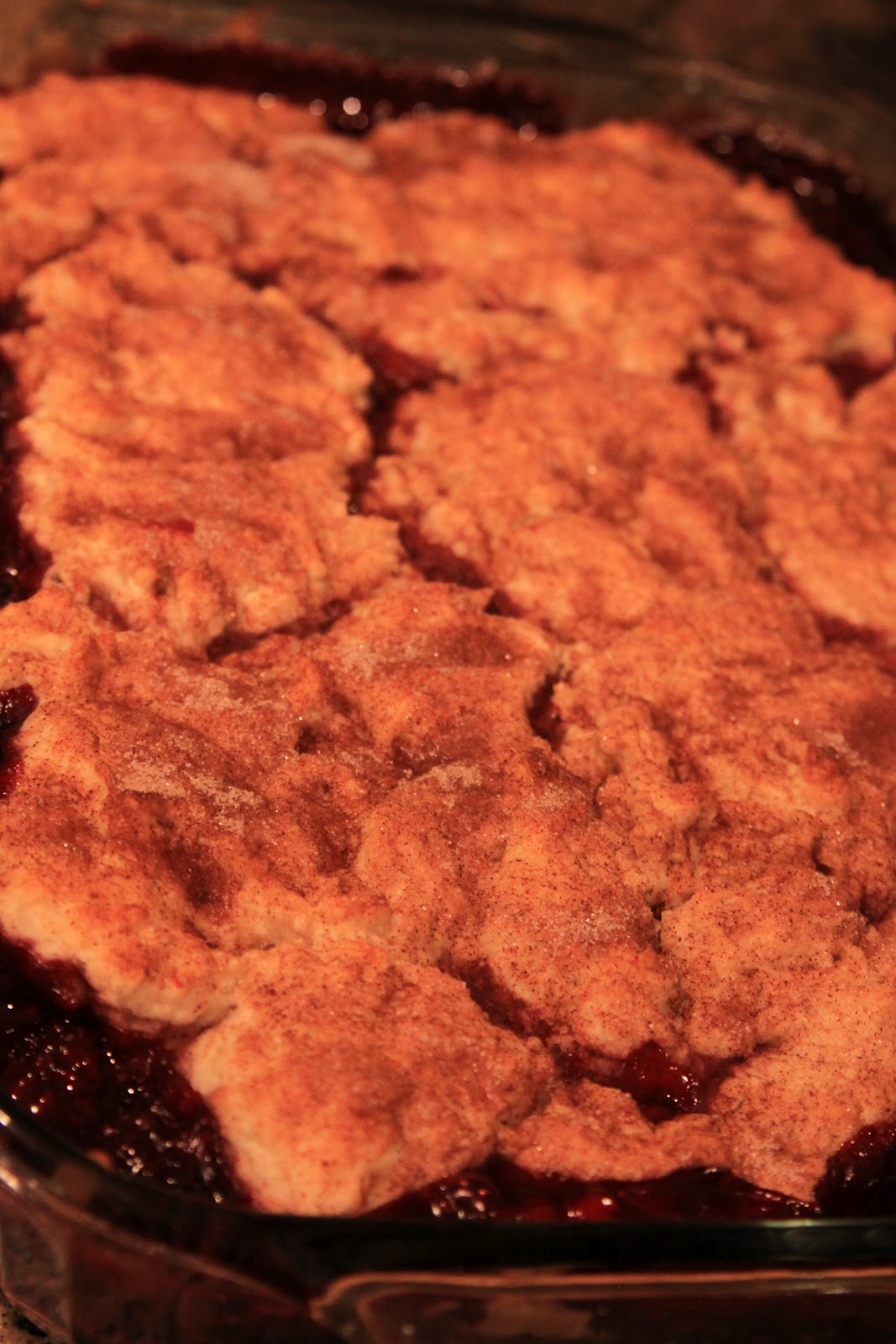 Twisted Flavor Blackberry Cobbler