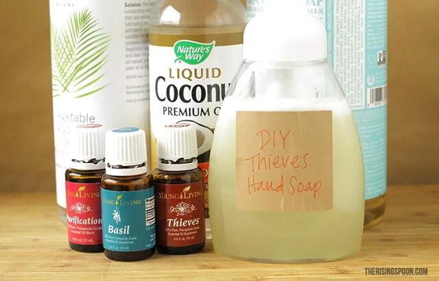 DIY Moisturizing Foaming Hand Soap with Essential Oils