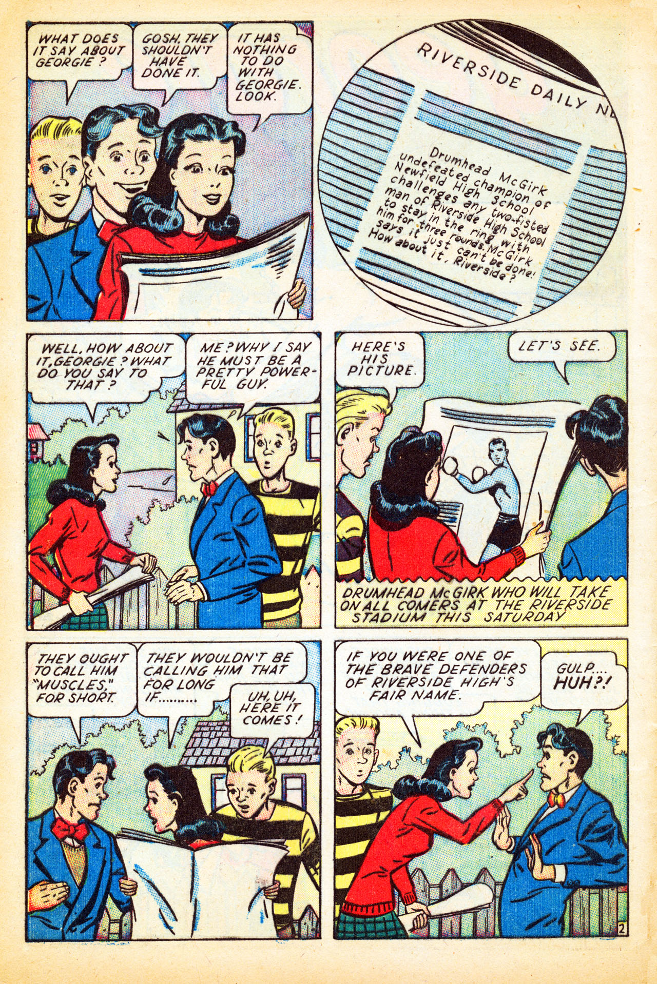 Read online Georgie Comics (1945) comic -  Issue #6 - 4