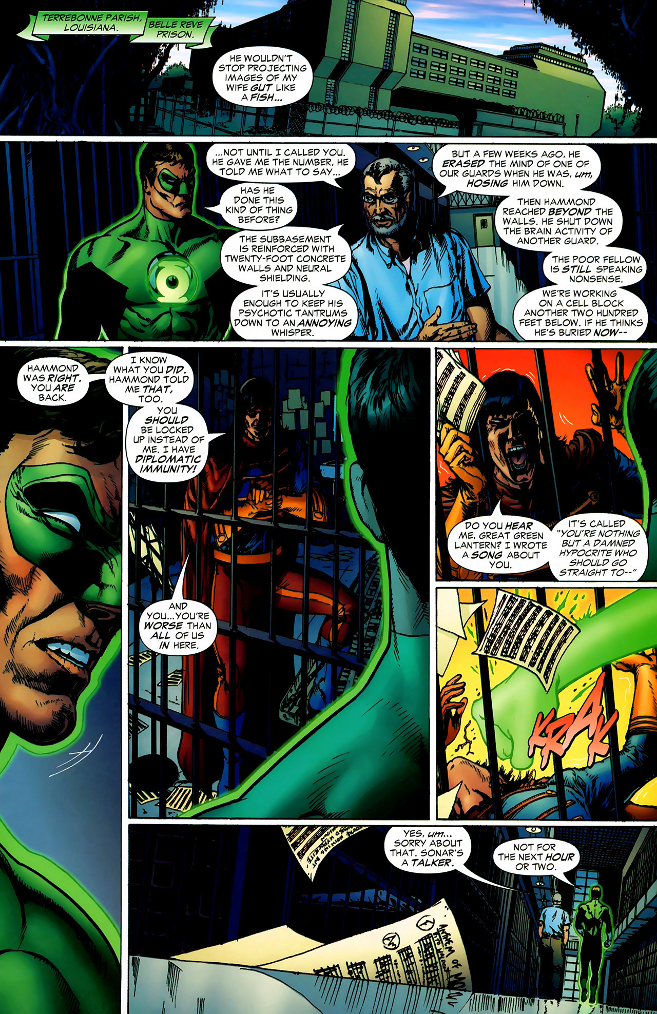 Read online Green Lantern (2005) comic -  Issue #4 - 12