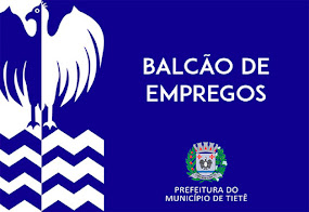 BALCÃO DE EMPREGO EM TIETE SP