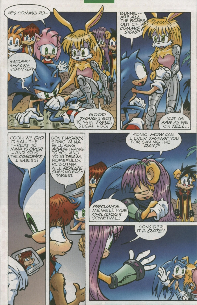 Read online Sonic The Hedgehog comic -  Issue #154 - 21