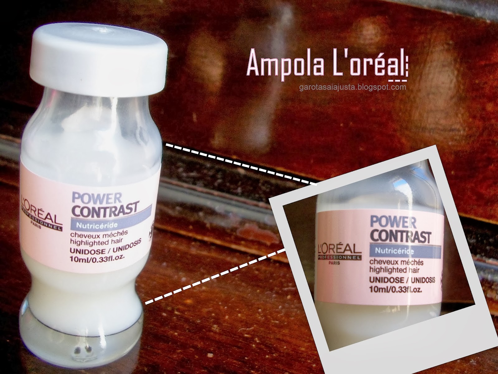 Saia Justa: Dica - Ampola de tratamento L'oréal