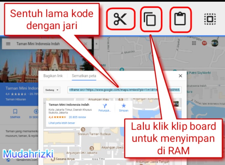Cara Pasang Peta Google Map di Website Blog dengan Android