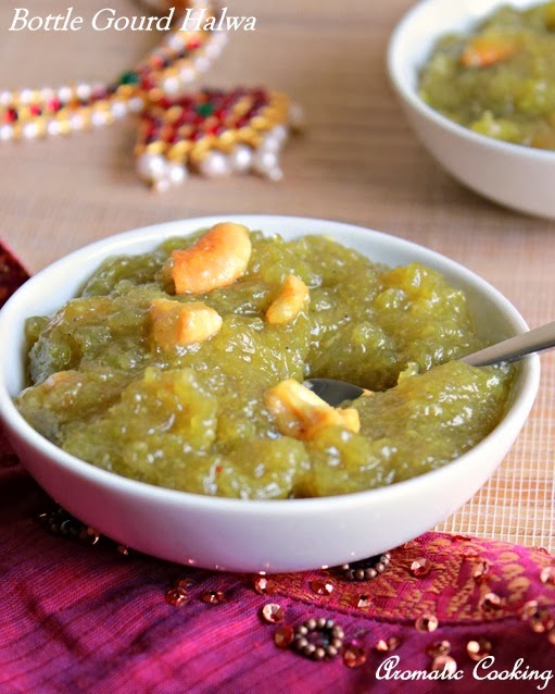 Aromatic Cooking Bottle Gourd Halwa, Sorakkai Halwa, Doodhi Halwa