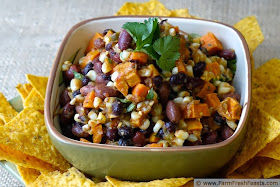 Harvest Sweet Potato Salsa | Farm Fresh Feasts