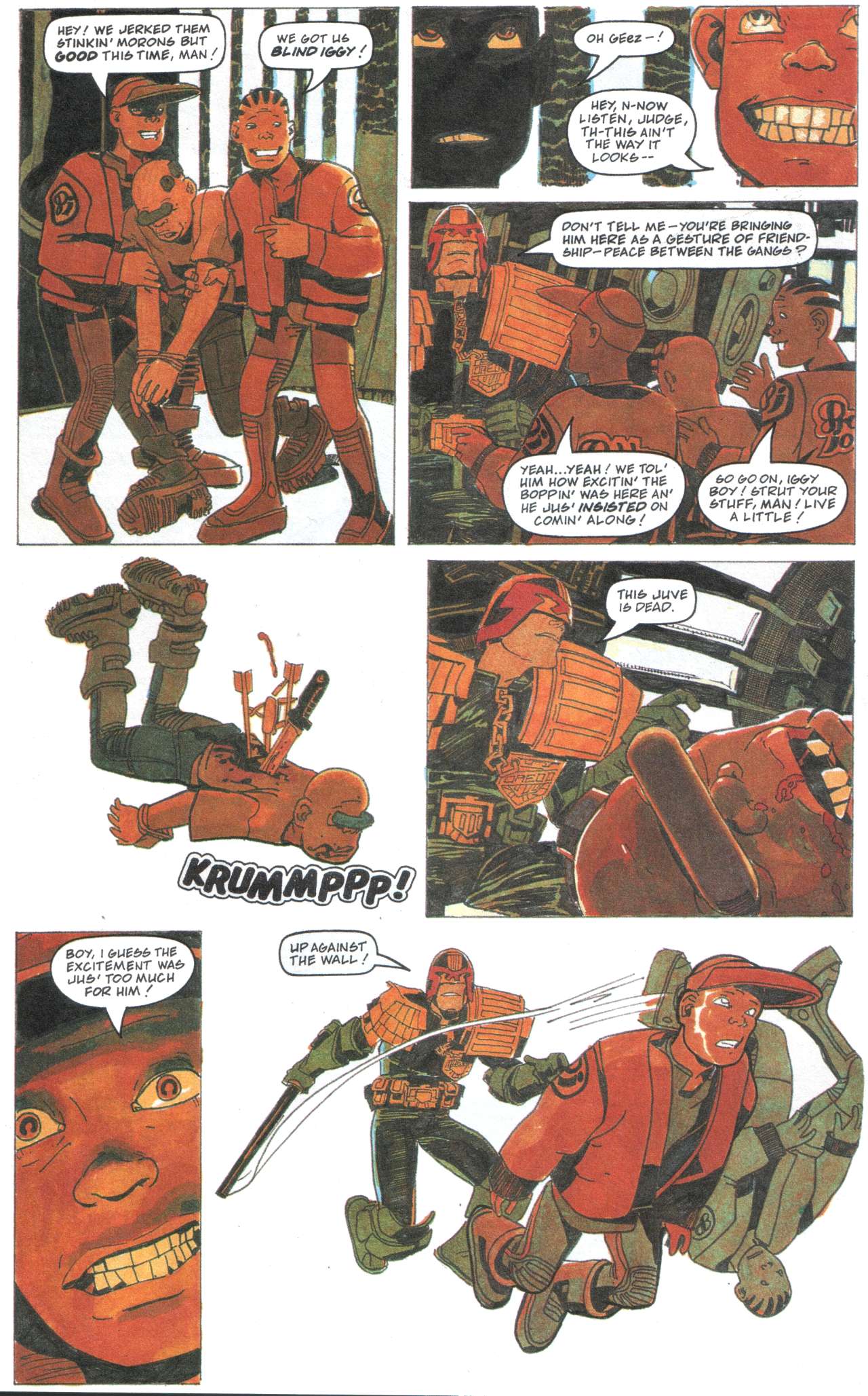 Read online Judge Dredd: The Complete Case Files comic -  Issue # TPB 17 (Part 1) - 129