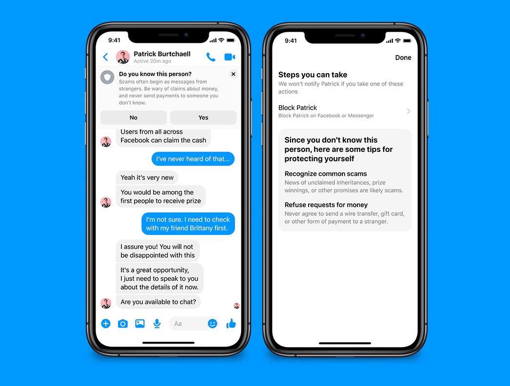 Facebook Messenger New Pop-ups To Warn Users About Fake Friends And Scams Digital Information World