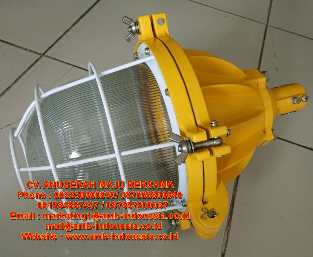 Warom Explosion Proof Electrical Lampu Gantung Explosion Proof 125W 250W Warom BAD Series Ex