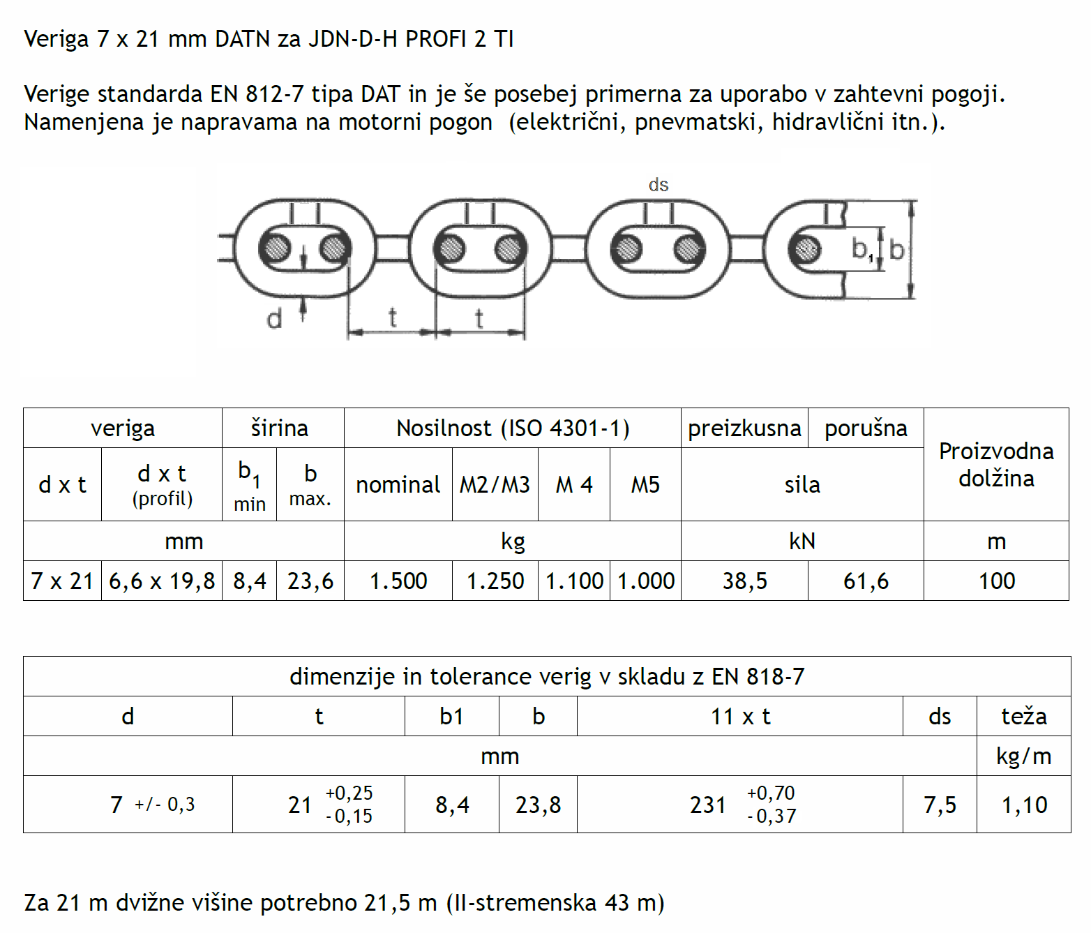Braant Veriga DIN EN 818 7 Veriga Za Dvi ne Naprave braant-veriga-din-en-818-7-veriga-za-dvi-ne-naprave