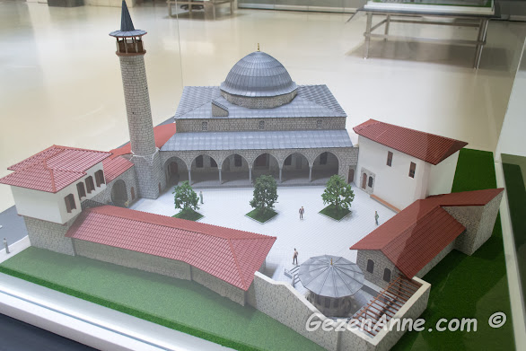 Anadolu'da yapılan ilk cami olarak bilinen Habib-i Neccar Cami maketi, Hatay arkeoloji müzesi