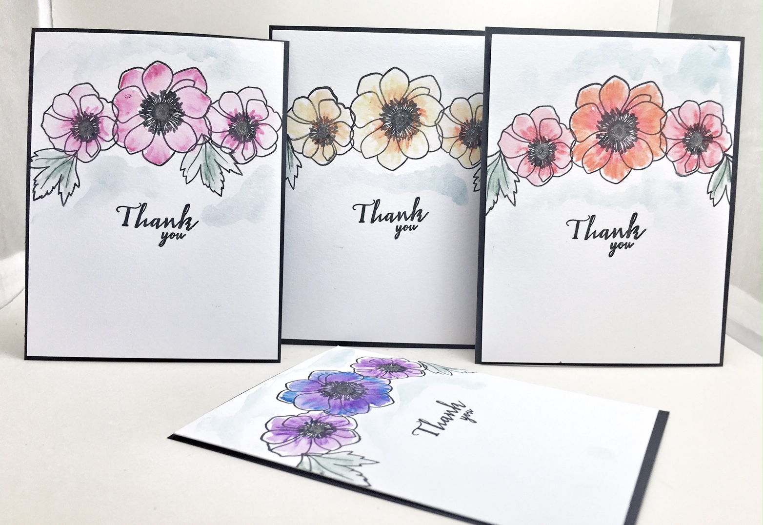 Homemade Cards by Erin thank you card set