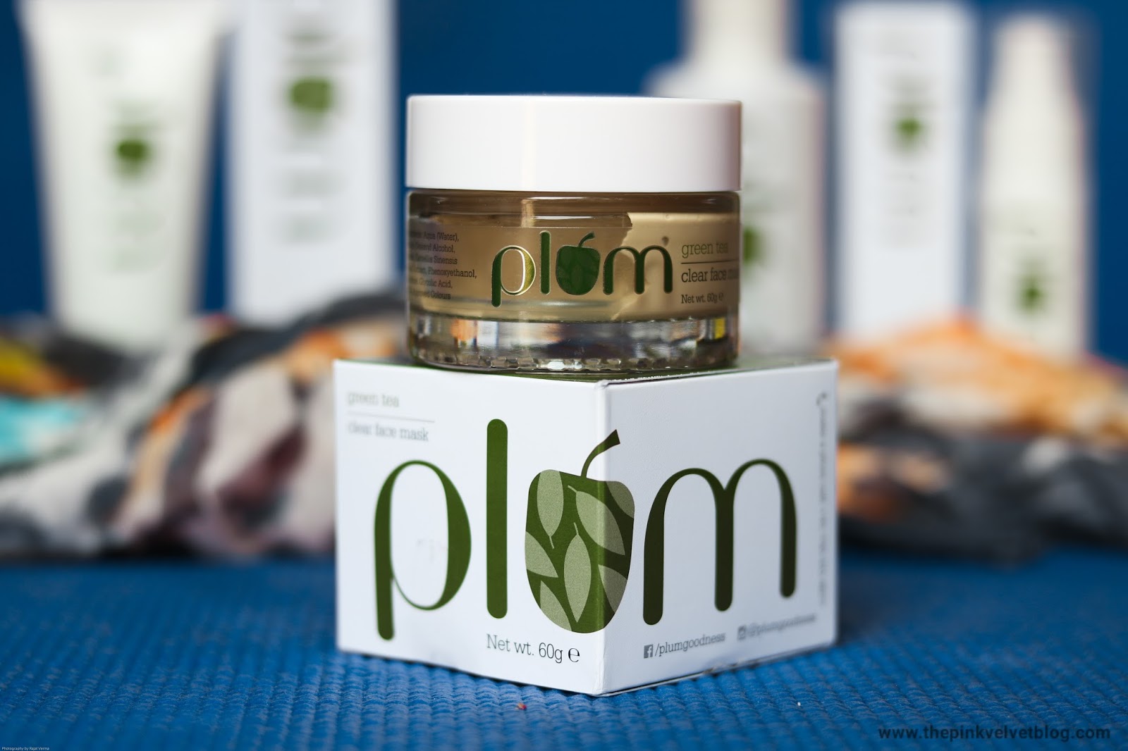 Plum Green Tea Clear Face Mask Plum Green Tea Clear Face Mask