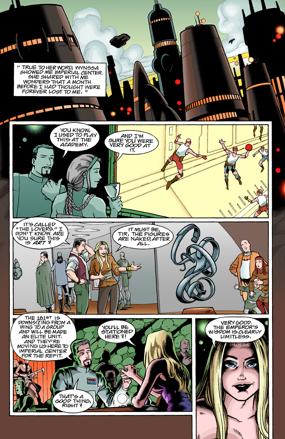 Read online Star Wars: X-Wing Rogue Squadron comic -  Issue #25 - 27